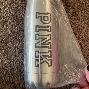 Brand new metal water bottle pink victors secret